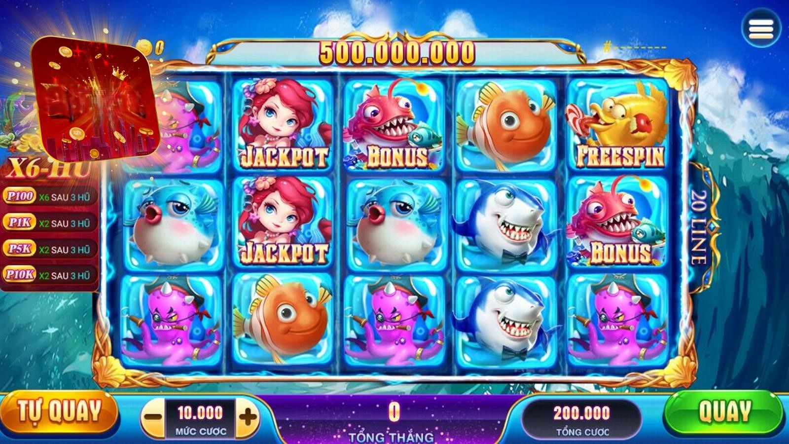 Khám phá chi tiết về slot game Thủy cung tại cổng game Gemwin 2 slot game thuy cung