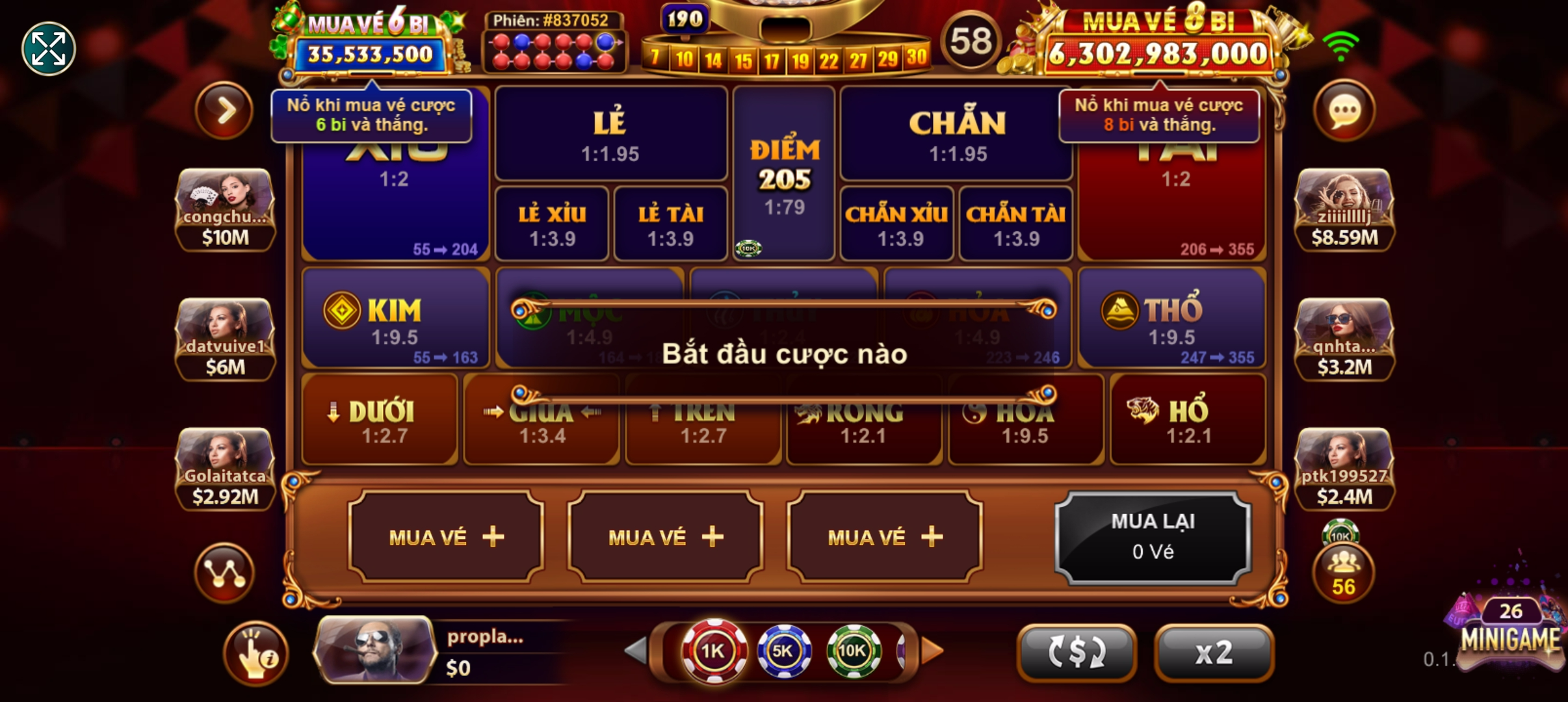 Keno lộc phát - Nét mới lạ tô điểm cho sức hấp dẫn của Gemwin 3 luat choi keno loc phat