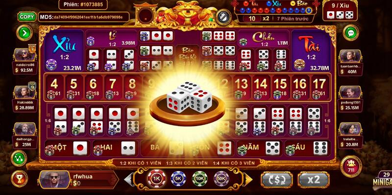 Kinh nghiệm chơi Sicbo Tài phú bất bại tại cổng game Gemwin 2 tong quan ve sicbo tai phu gemwin